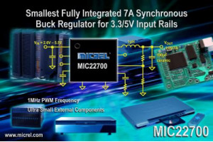 Impulsowy regulator napięcia MIC22700