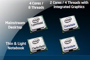 Intel wprowadza wielordzeniowe procesory wykonane w technologii 32nm