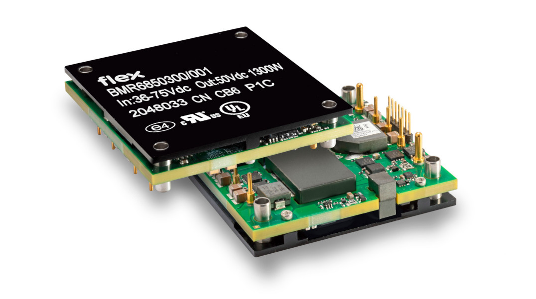 1300-watowy konwerter DC-DC rozmiaru half-brick do zasilania wzmacniaczy w.cz.