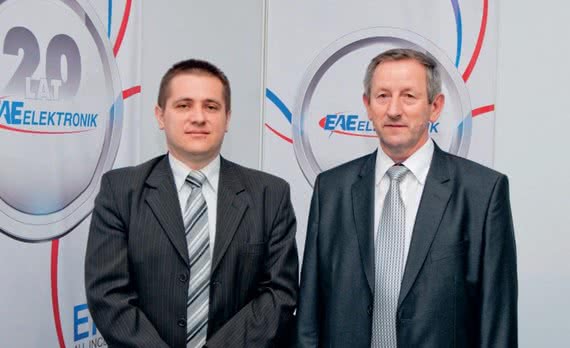 Rozmowa z kierownictwem EAE Elektronik - prezesem Pawłem Patałą i wiceprezesem Arturem Pudelskim 