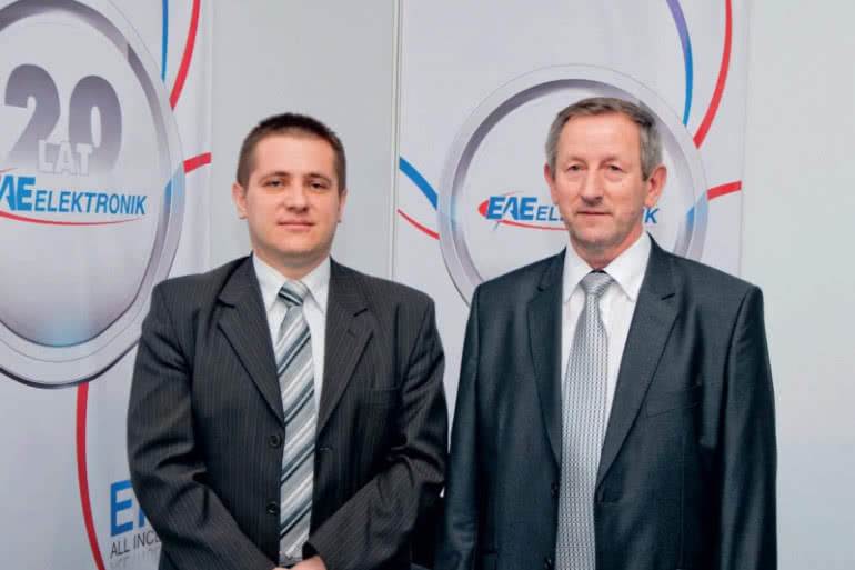 Rozmowa z kierownictwem EAE Elektronik - prezesem Pawłem Patałą i wiceprezesem Arturem Pudelskim 