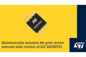 Izolowany sterownik bramek tranzystorów SiC MOSFET o napięciu do 1200 V