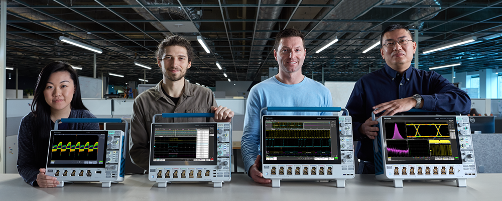 Seria oscyloskopów o paśmie 10 GHz w wersjach 4-, 6- i 8-kanałowych