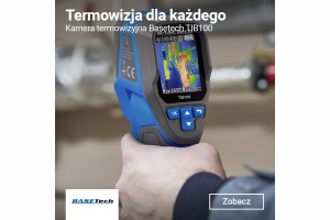 Kamera termowizyjna Basetech TIB100 -dokładna identyfikacja usterek!