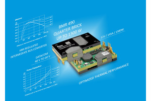 Konwerter DC-DC formatu quarter-brick o sprawności &gt;97% i mocy wyjściowej 1300 W