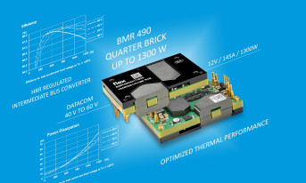 Konwerter DC-DC formatu quarter-brick o sprawności &gt;97% i mocy wyjściowej 1300 W