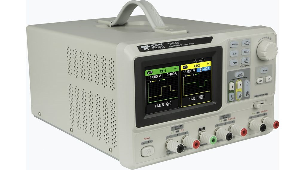 Nowe obciążenia elektroniczne T3PS i zasilacze laboratoryjne T3EL z oferty Teledyne LeCroy