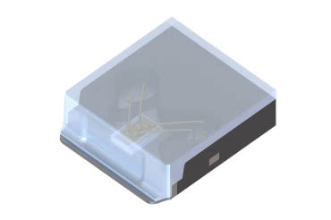 Miniaturowa dioda laserowa SMD o szerokości szczeliny 110 µm 