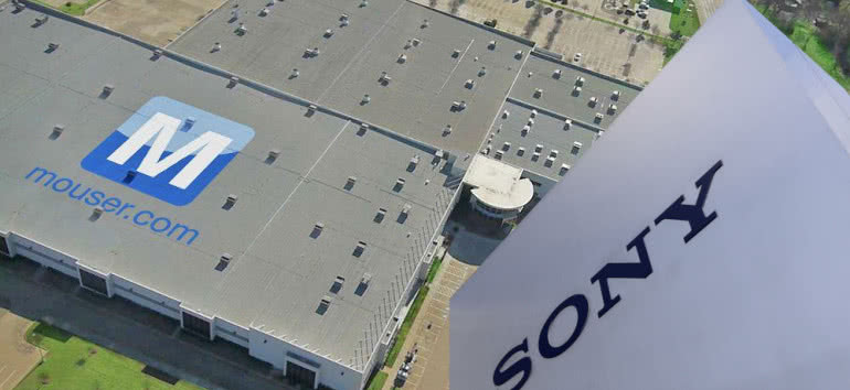 Mouser Electronics zawarł kontrakt dystrybucyjny z firmą Sony 