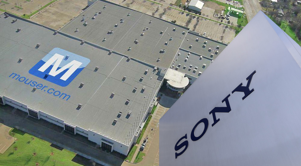 Mouser Electronics zawarł kontrakt dystrybucyjny z firmą Sony