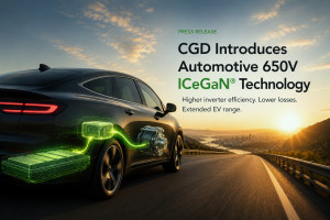 Układ scalony ICeGaN o zastosowaniu w pojazdach elektrycznych (EV)