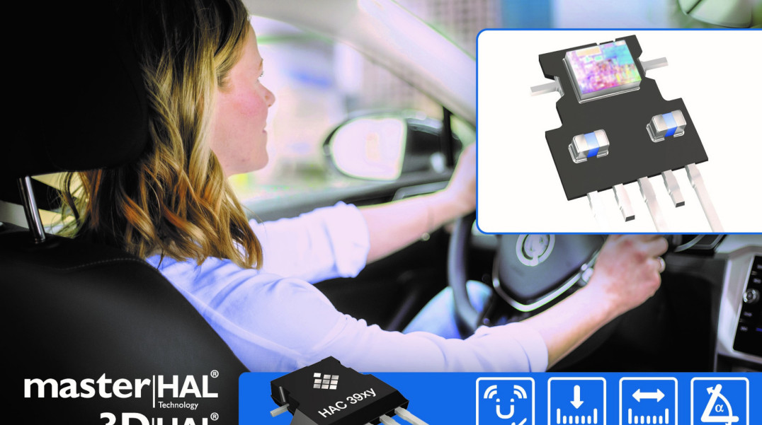 Czujniki Halla 3D do elektroniki samochodowej i przemysłowej