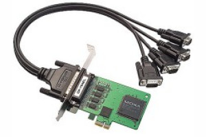 CP-104EL - karta portów szeregowych, 4x RS-232, PCI Express