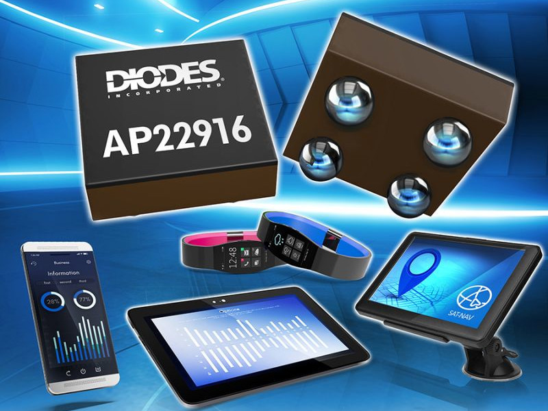 2-amperowy przełącznik zasilania z kontrolą slew-rate do ochrony przed dużymi impulsami prądu