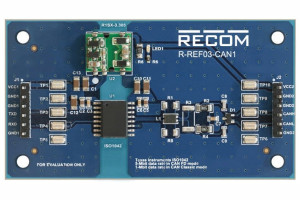 Płytka referencyjna izolowanego transceivera CAN ISO1042