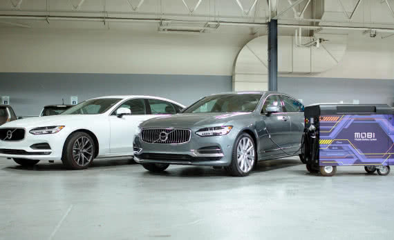 Volvo inwestuje w mobilne technologie ładowania samochodów elektrycznych 