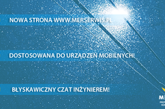 Nowa strona www.merserwis.pl! Dystrybutora profesjonalnej aparatury kontrolno - pomiarowej 