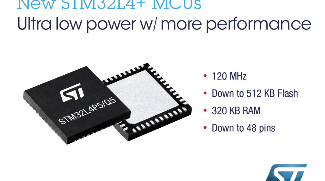 Tanie mikrokontrolery STM32L4 o małym poborze mocy