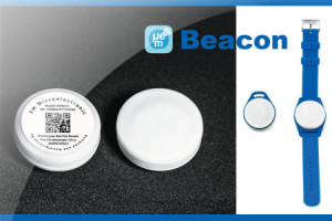 Energooszczędny beacon Bluetooth Smart z wbudowanym akcelerometrem 3-osiowym