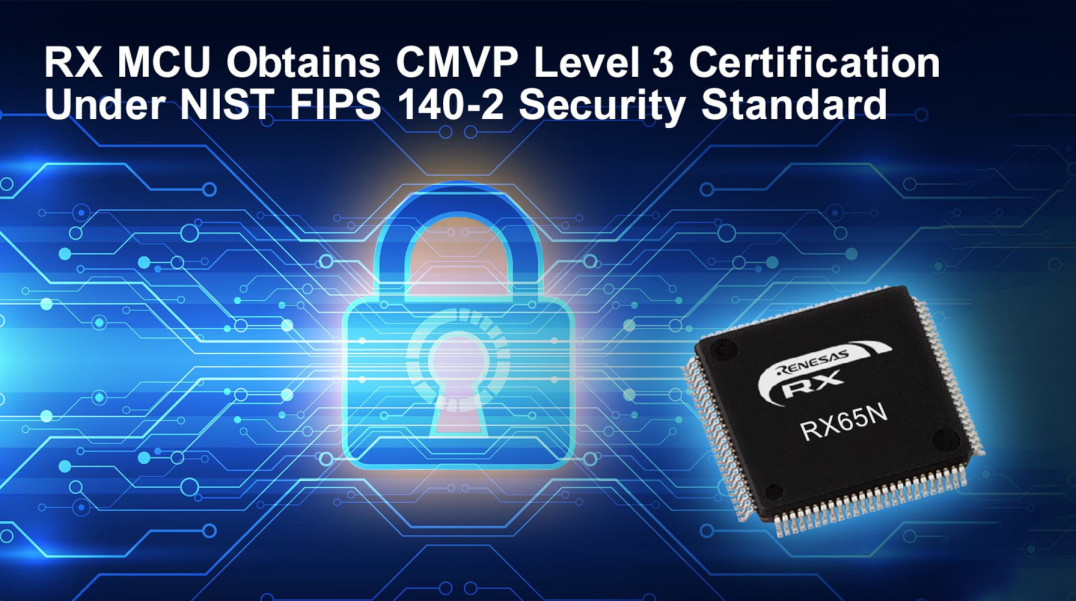 Pierwszy 32-bitowy mikrokontroler ogólnego przeznaczenia z certyfikatem CMVP Level 3