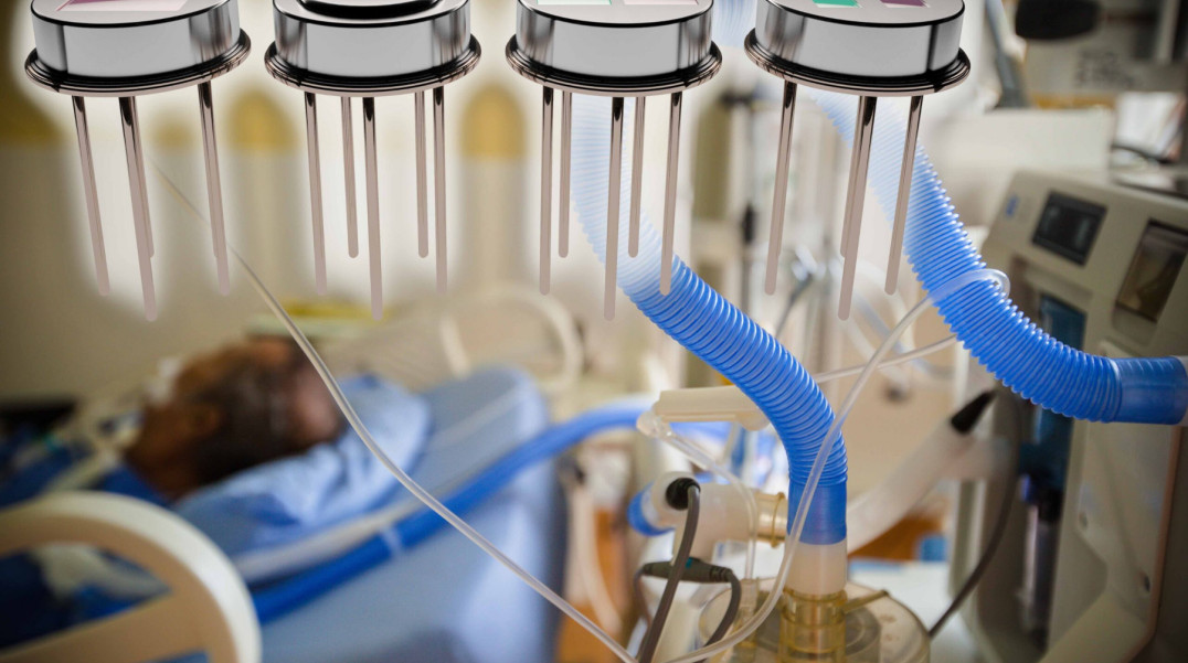 Detektor CO2 o dużym stosunku sygnał/szum do aparatury medycznej