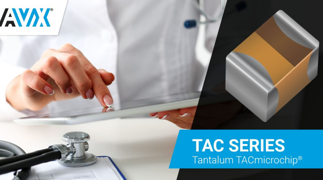 Kondensator tantalowy 10 &micro;F w obudowie 3216 o grubości 0,5 mm