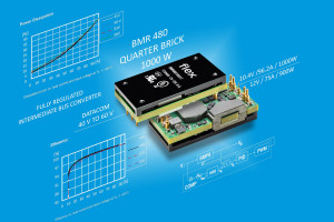 Konwerter DC-DC 1000 W z interfejsem PMBus do systemów zasilania z szyną pośrednią