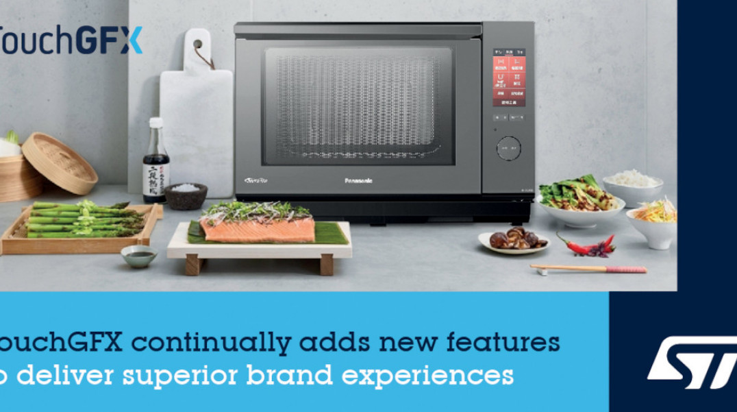 Środowisko TouchGFX 4.20 do projektowania interfejsów graficznych na mikrokontrolerach STM32