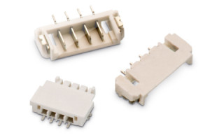 Złącza niskoprofilowe płytka-pytka 1 A/150 V<sub>AC</sub> do systemów oświetleniowych z diodami LED