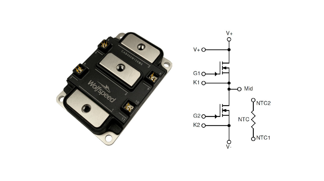 Półmostkowy moduł mocy 1200 V/400 A do zasilaczy UPS i układów napędowych
