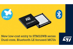 Nowe energooszczędne mikrokontrolery serii STM32WB z modułem radiowym Bluetooth LE