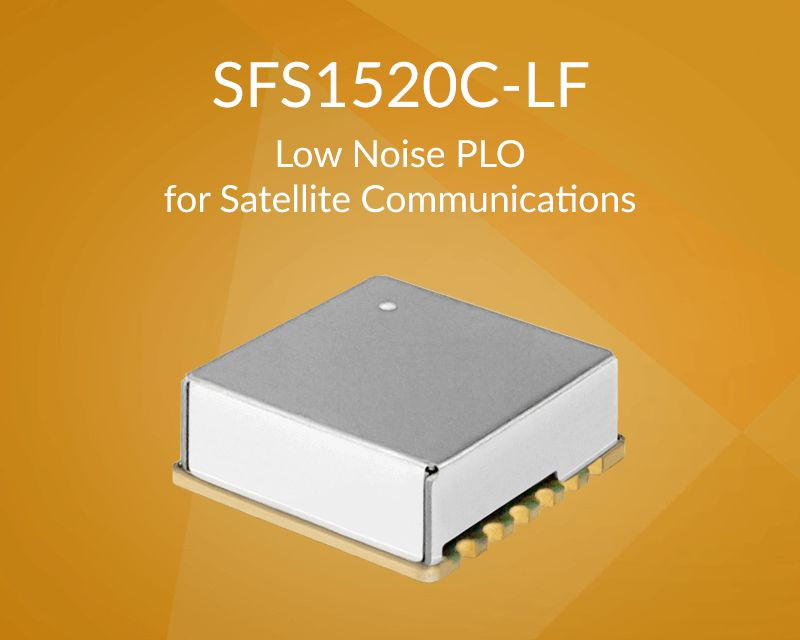 Niskoszumowy syntezer PLO 1520 MHz do komunikacji satelitarnej