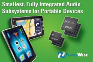 Monolityczne podsystemy audio LM49352 i LM49151