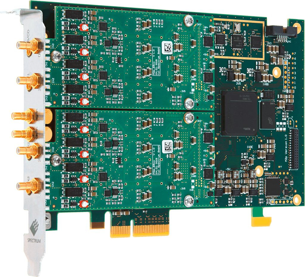 16-bitowe generatory AWG na szynę PCIe x4 o szybkości próbkowania do 125 MSps