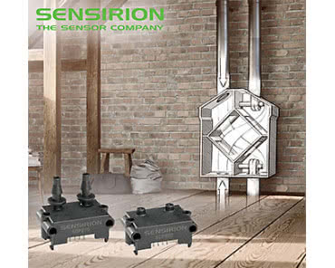 Różnicowe czujniki ciśnienia serii SPD800 od firmy Sensirion