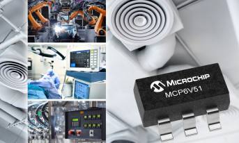 Precyzyjny, 45-woltowy wzmacniacz operacyjny zero-drift z filtrem EMI