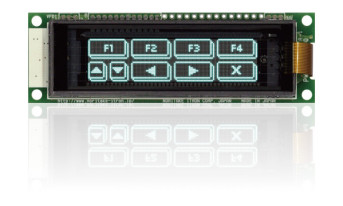 Wyświetlacze fluorescencyjne z serii GU-D