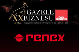 Firma RENEX otrzymała tytuł "Gazeli Biznesu 2019" 