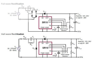 Tani regulator impulsowy 6...28VDC/50mA zasilany z sieci 90...275VAC