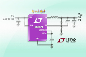 2-amperowy regulator DC-DC Buck o prądzie spoczynkowym 2 µA