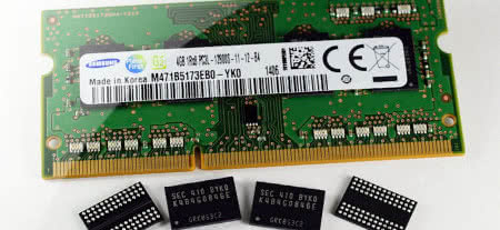 Samsung rozpoczął masową produkcję pamięci DRAM 4 Gb DDR3 w procesie 20 nm 