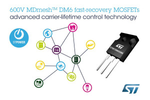 Tranzystory MOSFET 600 V o krótkim czasie regeneracji