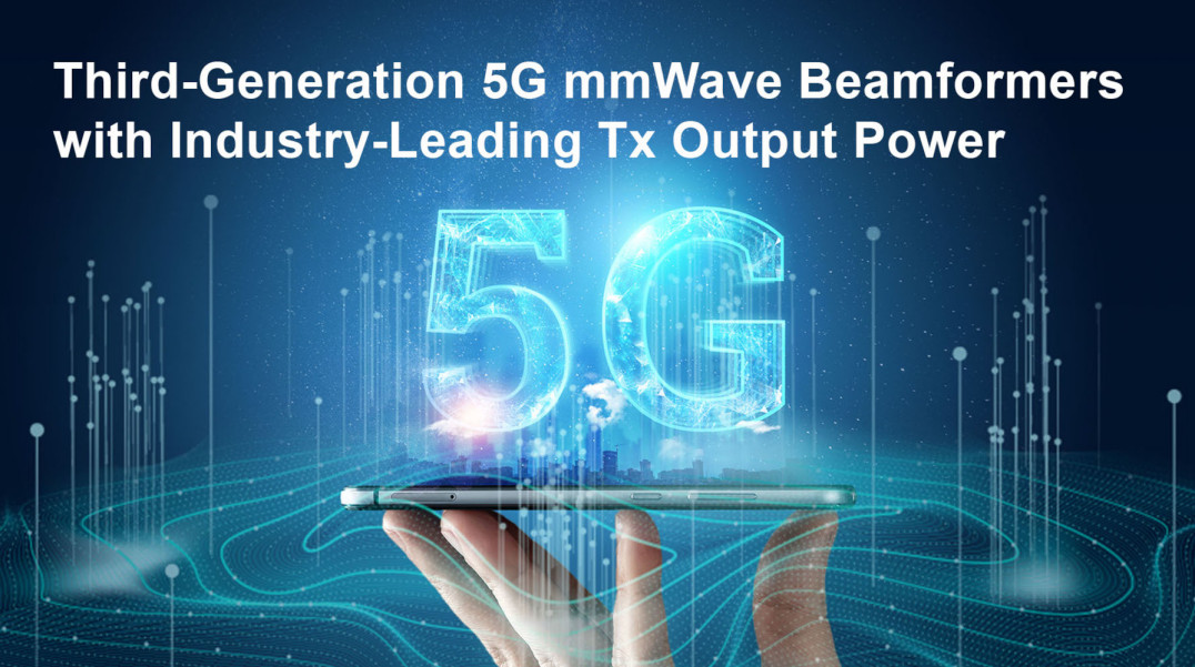 8-kanałowe układy formowania wiązki do sieci 5G