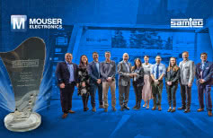 Mouser Electronics z tytułem Globalnego Dystrybutora Roku 