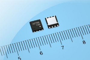 MOSFET o wymiarach 6 x 5 mm i dopuszczalnym prądzie drenu 130 A