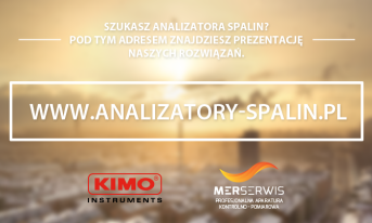 Analizatory spalin KIMO - super oferta!
