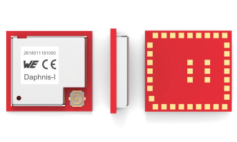 Miniaturowy moduł komunikacyjny LoRaWAN o poborze prądu 63,9 nA prądu w trybie uśpienia