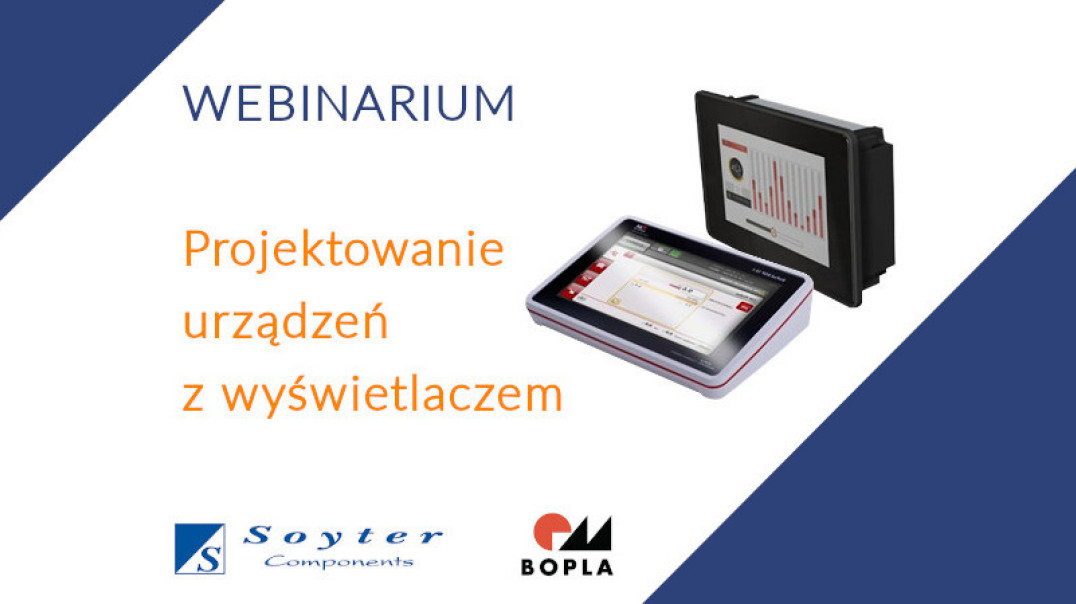 Projektowanie urządzeń z wyświetlaczami wg Soyter Components