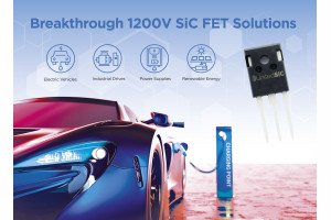 1200-woltowe tranzystory SiC FET o rezystancji RDS(on) od 35 mΩ