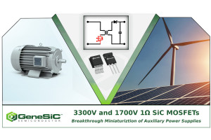 Tranzystory SiC MOSFET o napięciach przebicia 3300 V i 1700 V do systemów fotowoltaicznych